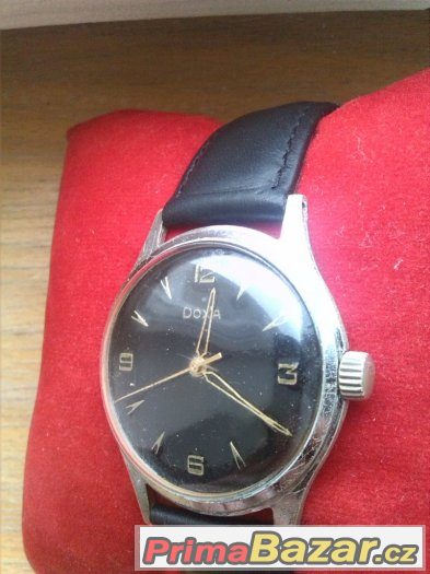 stare hodinky Doxa cerne – fotografie 2