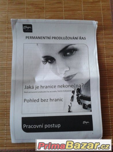 Permanentní sada na prodlužování řas Thuya – fotografie 5