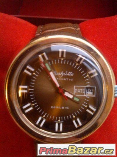stare hodinky GUB GLASHUTTE SPEZIMATIC ZLACENE – fotografie 1