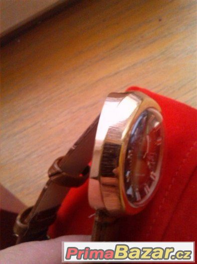 stare hodinky GUB GLASHUTTE SPEZIMATIC ZLACENE – fotografie 4