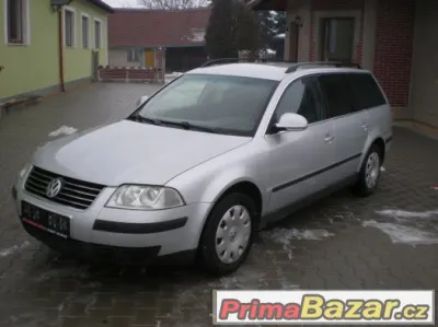 VW Passat 1,9 ccm TDI/96 kW - velmi zachovalý