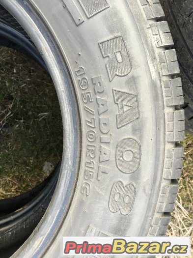 4ks letních pneumatik 195/70 R15C – fotografie 1