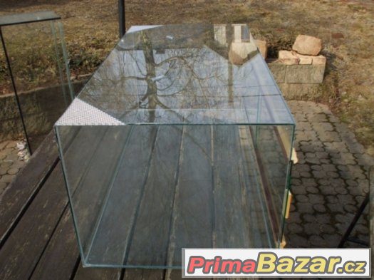 terárium celoskleněné 100x50x40cm -NOVÉ ,nepoškoze – fotografie 3
