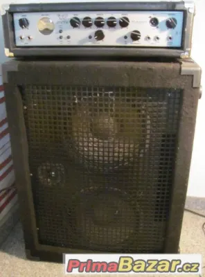 Prodám hlavu Ashdown MAG 300 + reprobox 2x10"(+ výškáč)