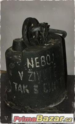 Starožitné mlýnské závaží váha 50Kg