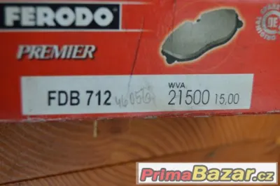 Nové brzdové destičky Ferodo FDB 712