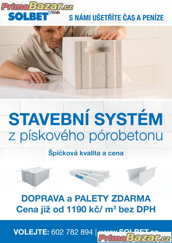 stavební systém SOLBET – fotografie 1