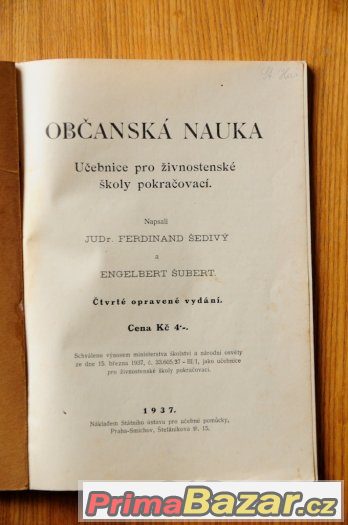 Občanská nauka pro živnostenské školy – fotografie 2