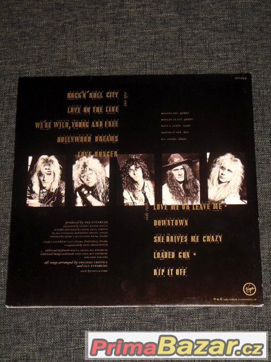 Prodám LP Swedish Erotica ‎– Swedish Erotica (1989) – fotografie 2