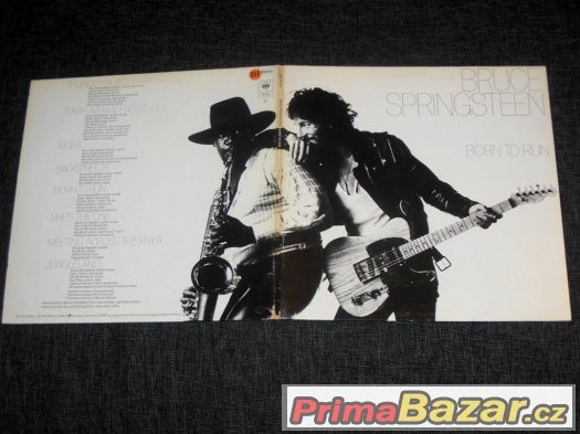 Prodám LP Bruce Springsteen ‎– Born To Run (1975) – fotografie 3