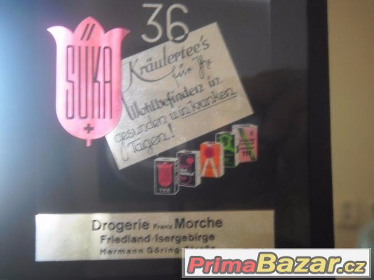 Skleněné kino-reklamy ze 40.let -3 kusy – fotografie 2