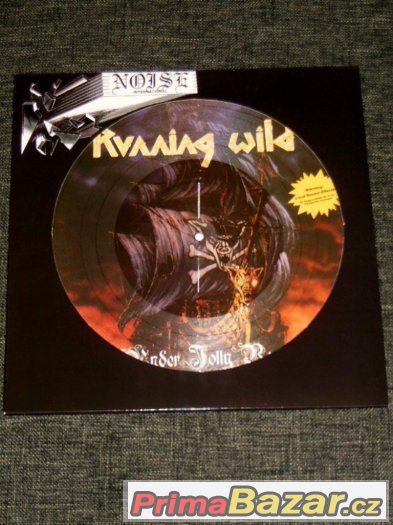 Prodám picture vinyl LP Running Wild ‎– Under Jolly Roger – fotografie 3