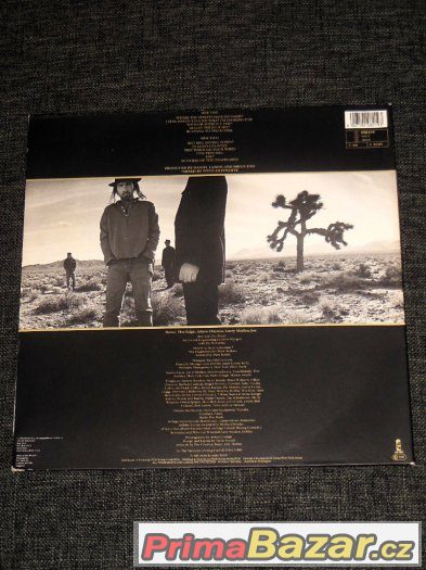 Prodám LP U2 ‎– The Joshua Tree (1987) – fotografie 2