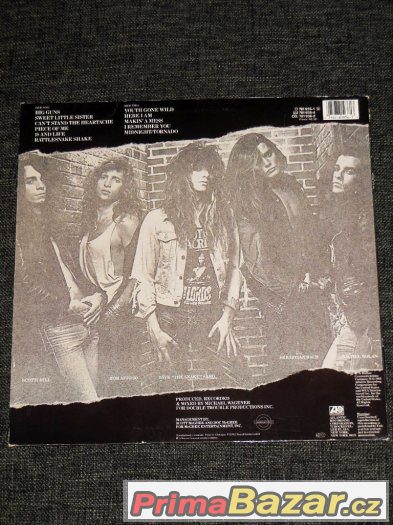 Prodám LP Skid Row ‎– Skid Row (1989) – fotografie 2