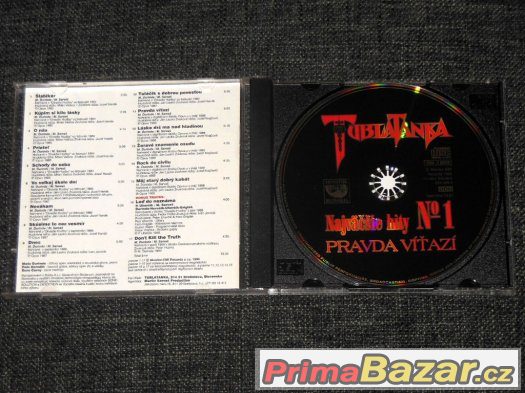 Prodám CD Tublatanka ‎– Pravda Víťazí - Najväčšie Hity № 1 – fotografie 2