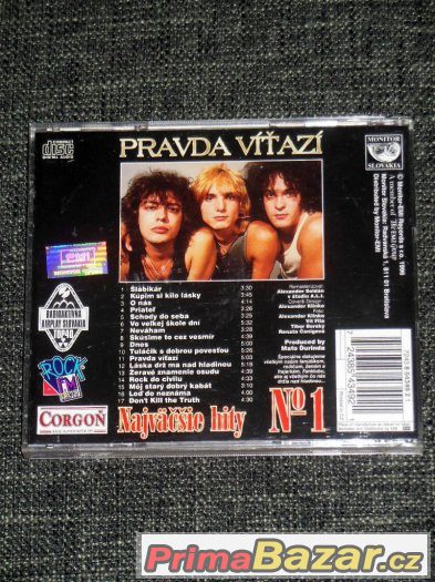 Prodám CD Tublatanka ‎– Pravda Víťazí - Najväčšie Hity № 1 – fotografie 3
