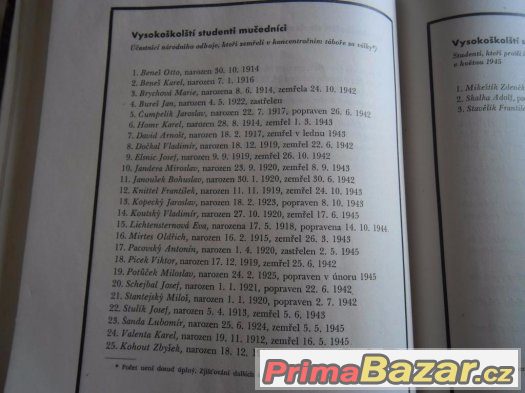 Německý útok na české vysokoškoláky 1939 – fotografie 2