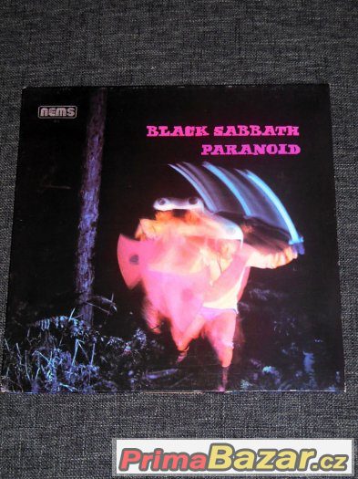Prodám LP Black Sabbath ‎– Paranoid – fotografie 1