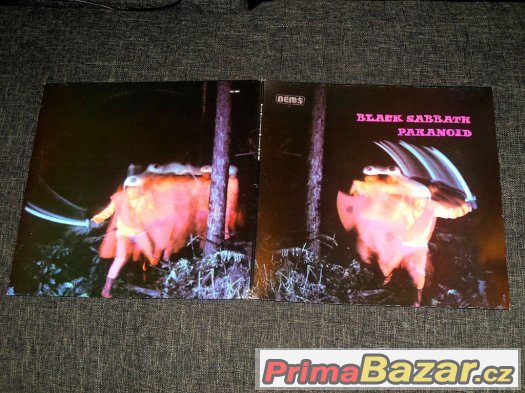 Prodám LP Black Sabbath ‎– Paranoid – fotografie 4