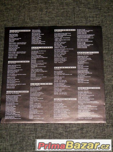 Prodám LP Steeler ‎– Undercover Animal (1988) – fotografie 4