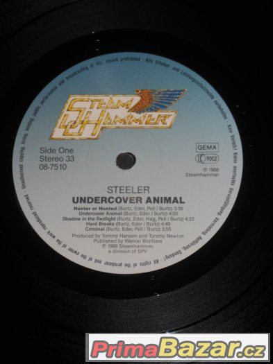 Prodám LP Steeler ‎– Undercover Animal (1988) – fotografie 5