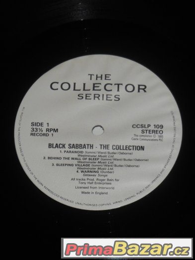 Prodám 2LP Black Sabbath ‎– The Collection (1985) – fotografie 5