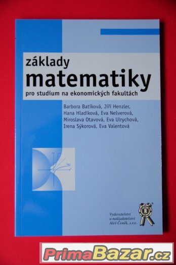 Základy matematiky pro studium na ekonomických fakultách – fotografie 1