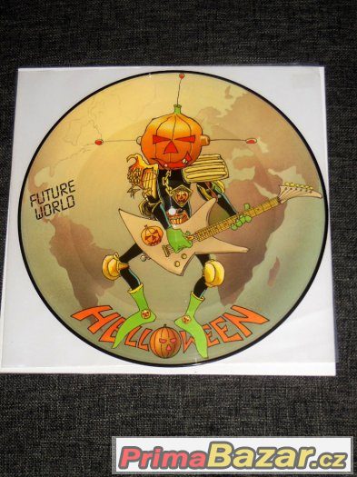 Prodám 12" picture vinyl Helloween ‎– Future World (1987) – fotografie 1