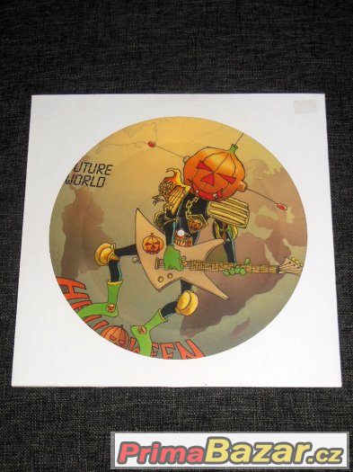 Prodám 12" picture vinyl Helloween ‎– Future World (1987) – fotografie 3