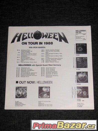 Prodám LP Helloween ‎– Keeper Of The Seven Keys Part II – fotografie 5