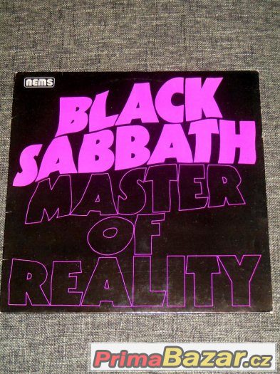 Prodám LP Black Sabbath – Master Of Reality – fotografie 1