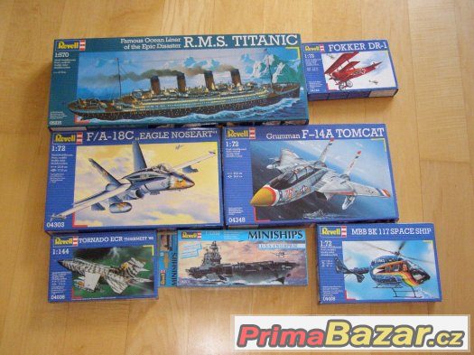 Revell, plastikové modely ke složení – fotografie 3