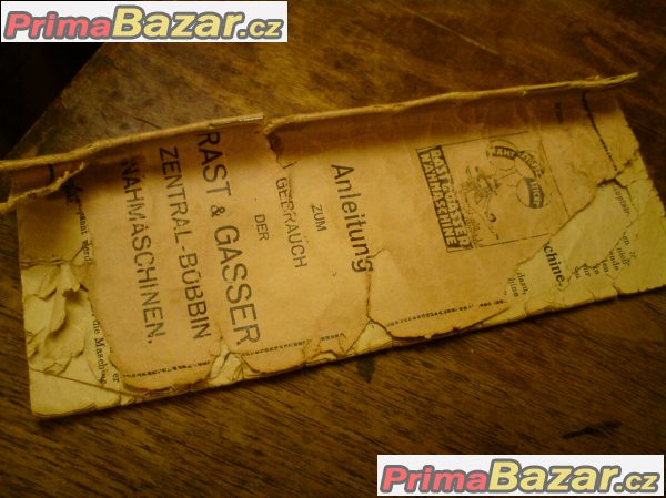 šicí stroj Rast+Gasser – fotografie 3