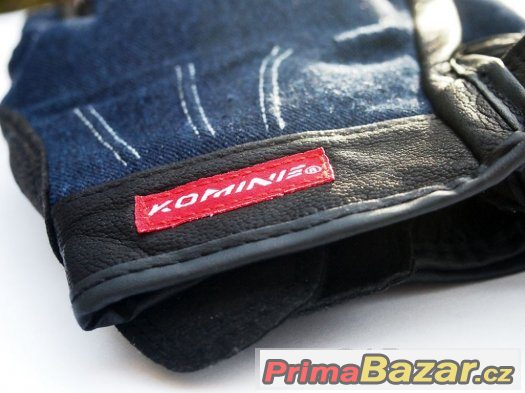 Moto rukavice s logem Komine – fotografie 3