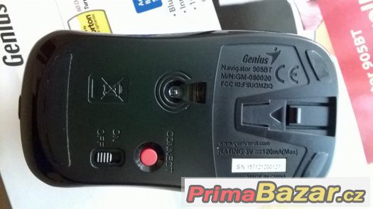 Myš Genius Navigator 905BT červená – fotografie 3