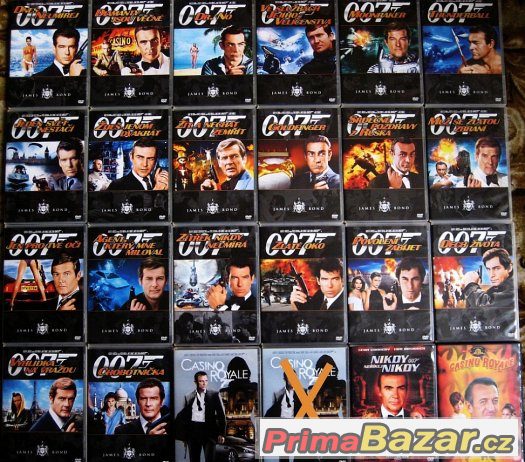 James Bond kolekce 23 DVD – fotografie 1