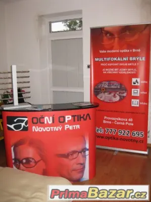 Reklamní skládací stůl a skládací banner - SUPER CENA