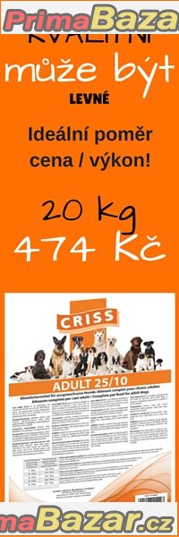 Criss - krmivo za super cenu - 20kg – fotografie 1