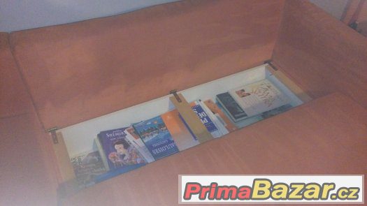 oranžová rohová sedačka – fotografie 3