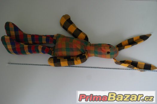 NÁDHERNÝ HADRÁČEK - ZAJÍCEK CD 80 CM - – fotografie 5