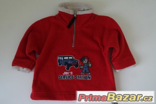 fleece mikina topolino, vel 74 - 4-7 měsíců – fotografie 1