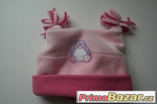 TEPLÉ zimní čepice y fleece-holka 2-3 roky-výběr – fotografie 4
