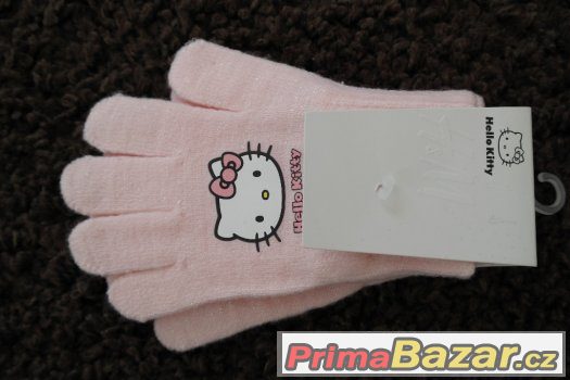 NOVÉ RUKAVICE HELLO KITTY Z H&M - 1-4 ROKY – fotografie 1