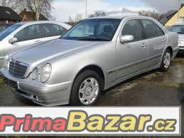 Mercedes W210 sedan - plastove kryty prahu na face – fotografie 1
