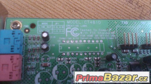 Zvuková karta CT4810 – fotografie 2