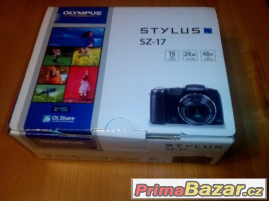 Prodám fotoaparát Olympus SZ-17 – fotografie 5
