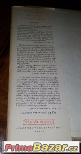 Prodám knihu Daleko od Moskvy – fotografie 3