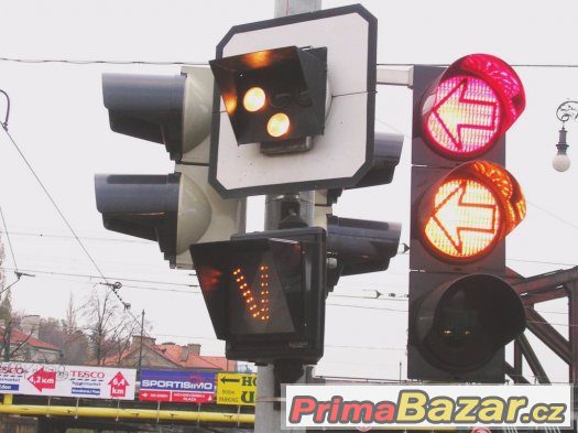 SHANIM  Návěstidlo pro TRAMVAJ semafor návěst SHÁNÍM – fotografie 2