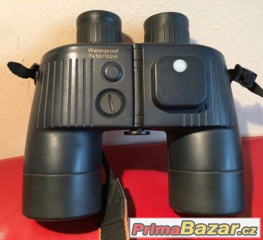 Dalekohled Bresser 7x50  námořní a vodotesný do 5m kompas – fotografie 1