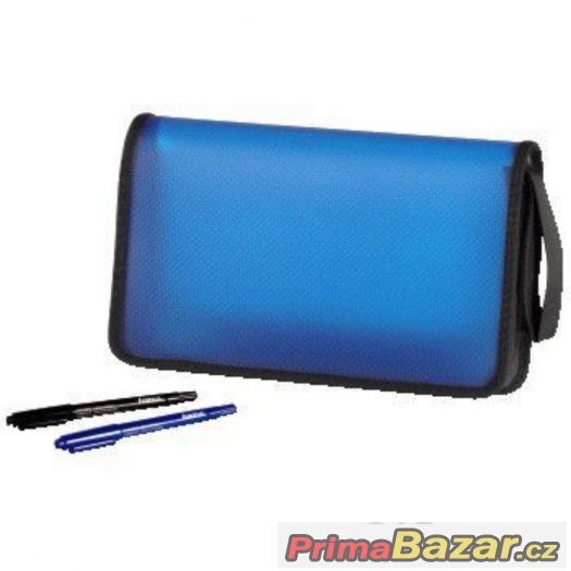 Box na CD/DVD Hama New Wallet pro 96 CD/DVD modrý – fotografie 1